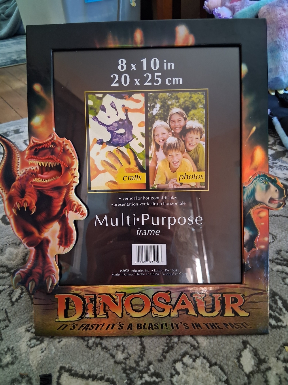 Disney Dinosaur Multi-Purpose Picture Frame - Black and Orange